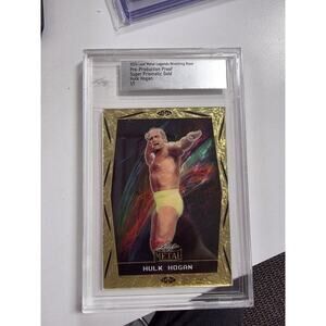 2024 LEAF METAL LEGENDS HULK HOGAN 1/1 PRE-PRODUCTION PROOF GOLD